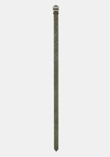 Rosamoth Debossed Buckle Belt - Green