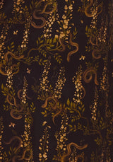 Azazel Snake Printed Belted Mini Dress