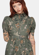 Poison Eden Midaxi Shirt Dress