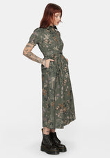 Poison Eden Midaxi Shirt Dress