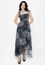 Ophelie Chiffon Tiered Maxi Dress