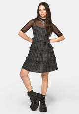 Caledon Check Gauze Cami Mini Dress