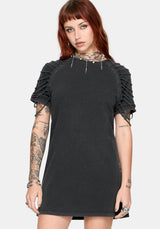 Zuri Distressed Mini Dress