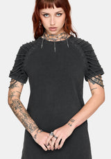 Zuri Distressed Mini Dress