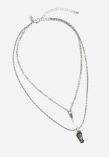 Arbor Coffin Pendant Necklace