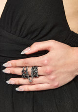 Velma Chain Linked Ring Set