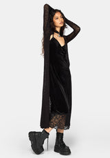 Adara Longline Fine Knit Cardigan