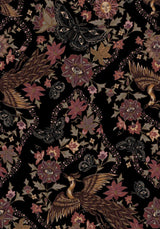 Mythos Print Kimono Sleeve Playsuit
