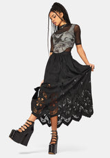 Gloriana Ruched Printed Corset Top