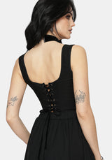 Phoenix Embroidered Corset Top