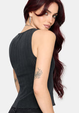 Lucera Pointelle Vest