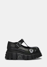 Disturbia x New Rock Aurelia Mary Janes