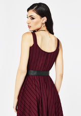 Mamba Debossed Belt With Snake Buckle - Black