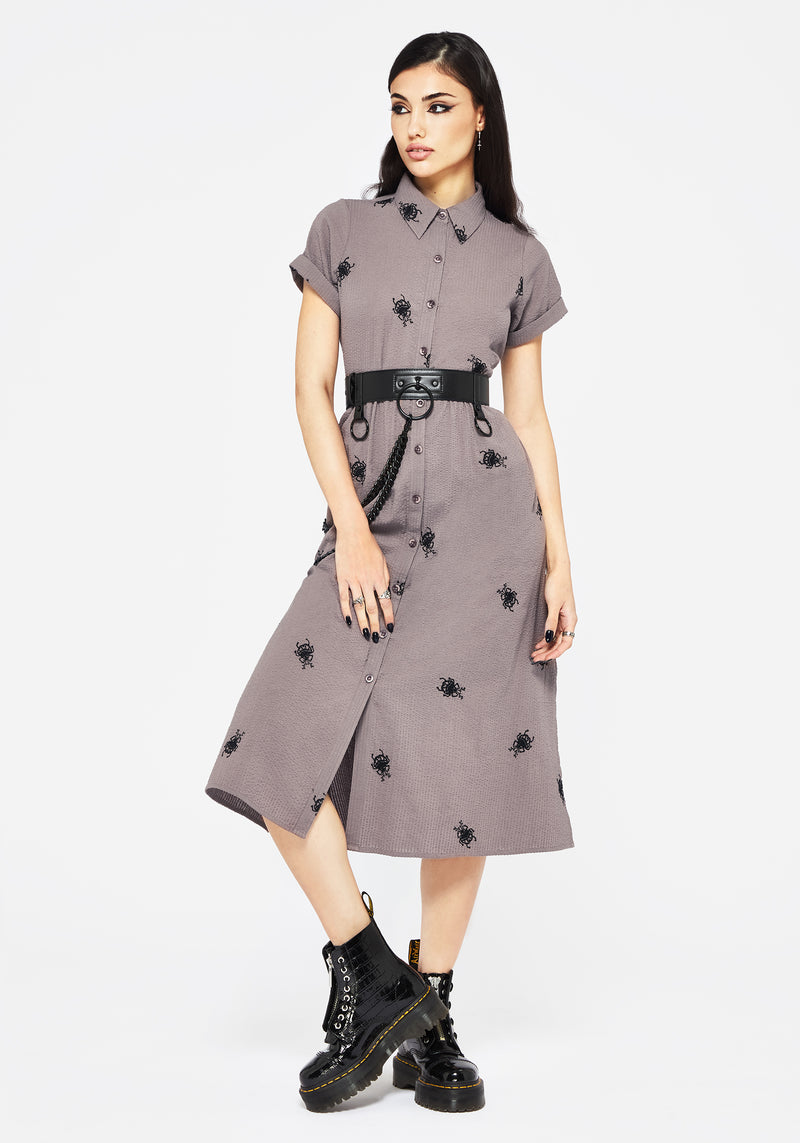 Calliope Chain Belt - Black