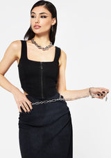 Silas Twisted Snake Chain Belt