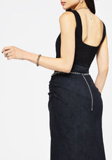 Silas Twisted Snake Chain Belt