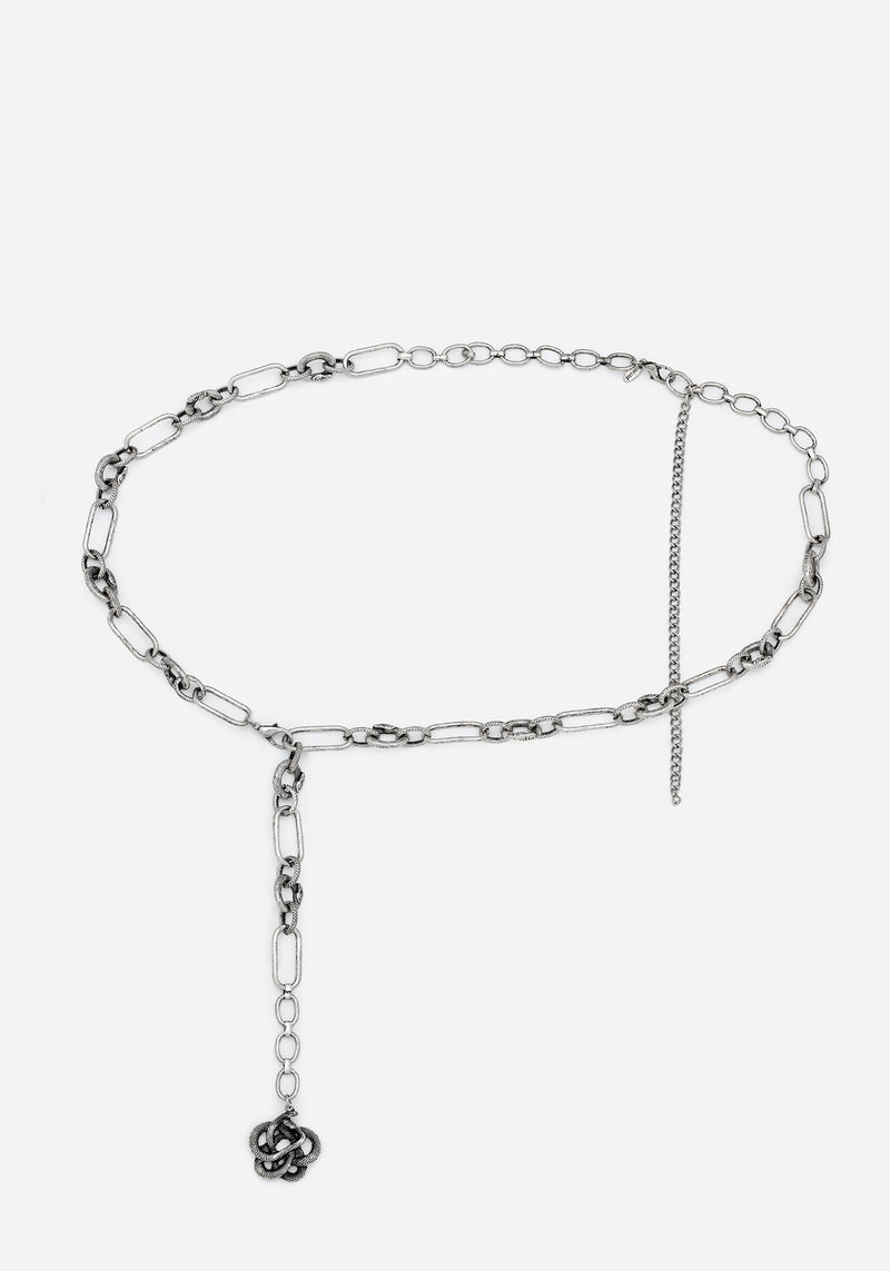 Silas Twisted Snake Chain Belt