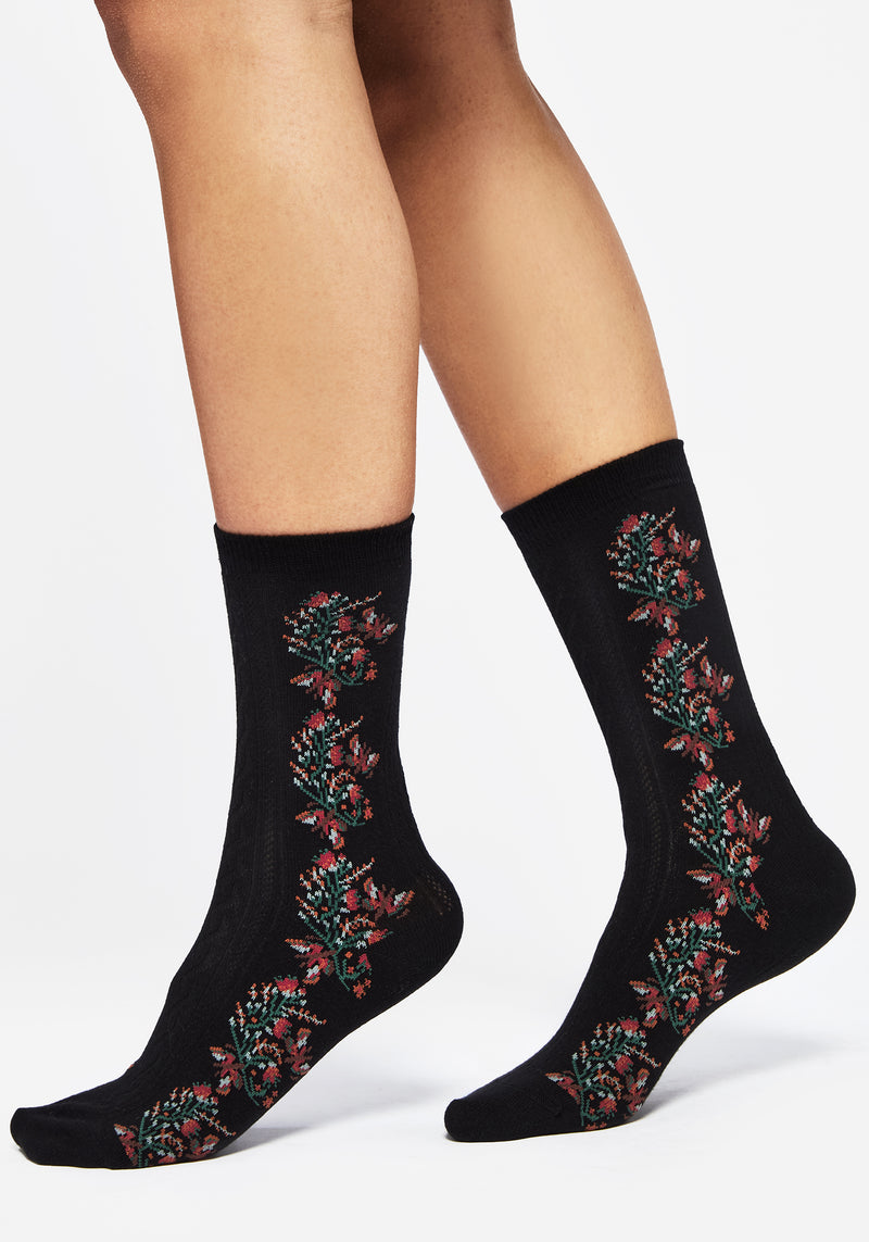 Spectrum Floral Socks