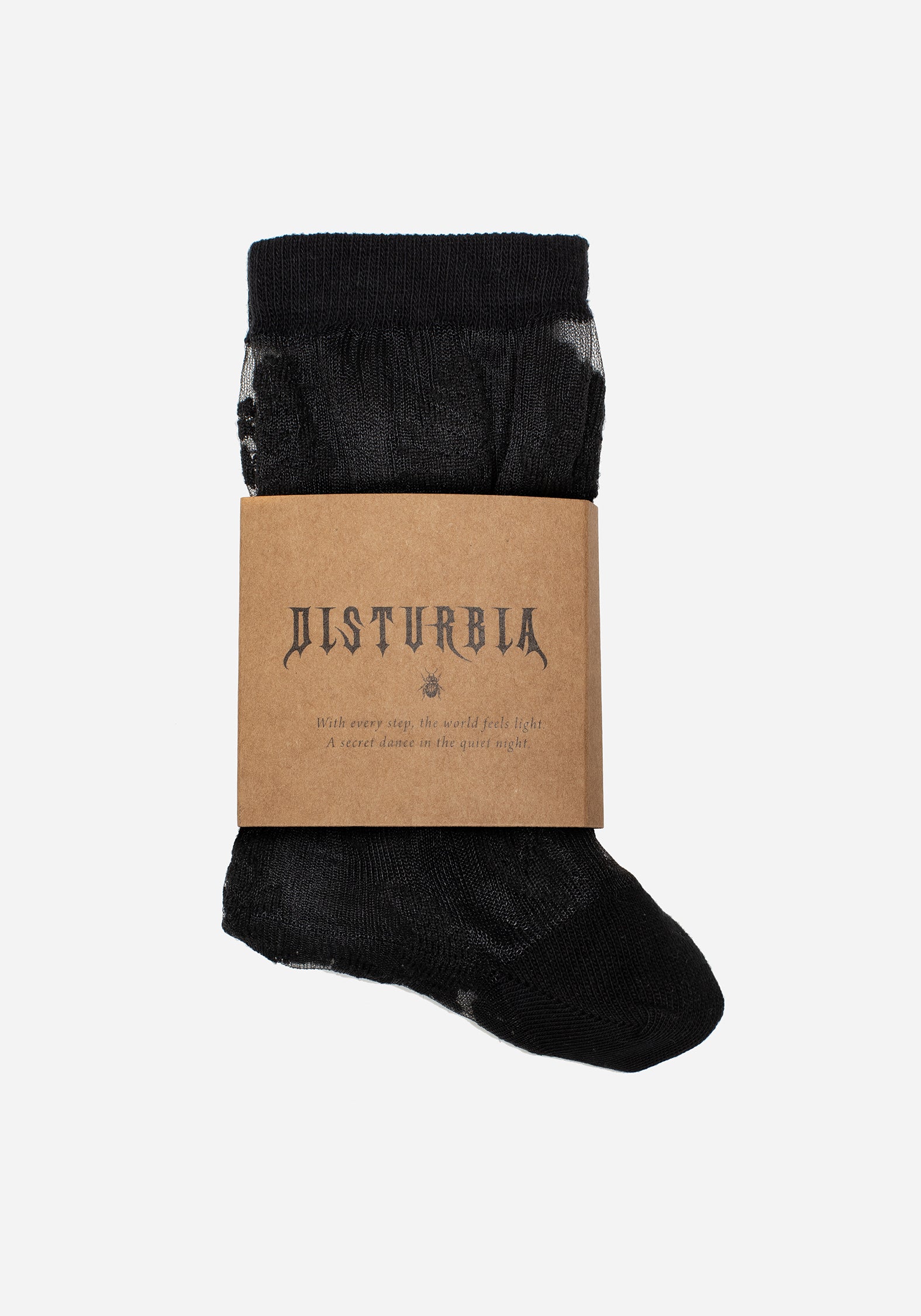 Esoteric Fern Lace Socks