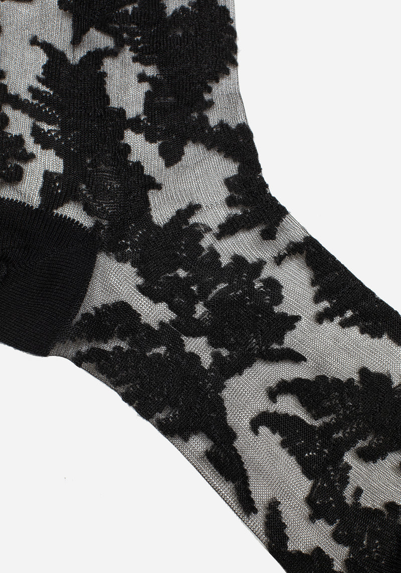 Esoteric Fern Lace Socks