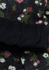 Everblooming Floral Mesh Socks