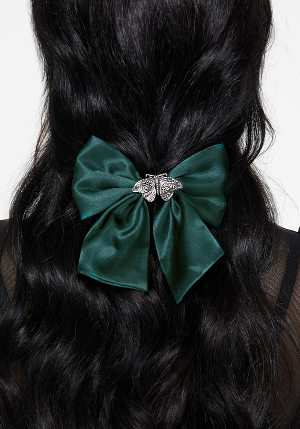 Rowan Moth Hair Bow