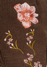 Liora Moth Floral Pom Pom Hat