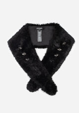 Aven Bug Faux Fur Scarf Collar