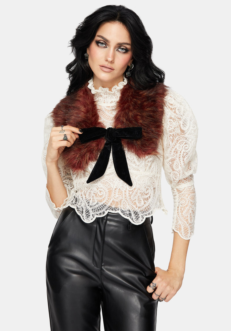 Kaia Faux Fur Collar