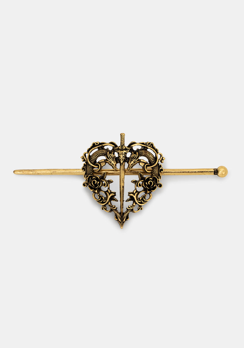 Ignithar Dragon Heart Hair Pin