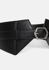 Lancet Buckle Pointed Waist Belt