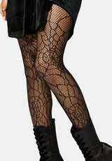 Anemone Large Floral Tights