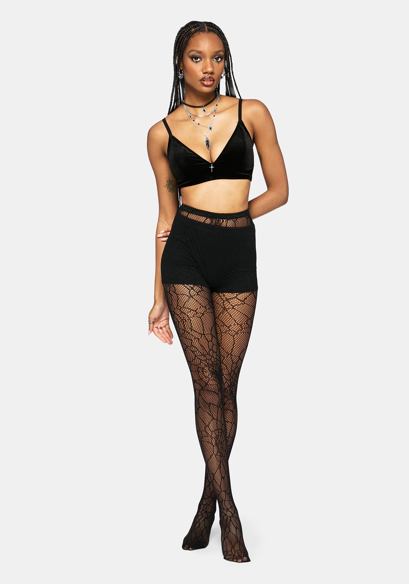 Anemone Large Floral Tights