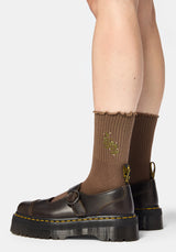 Koax Embroidered Socks