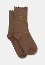 Koax Embroidered Socks