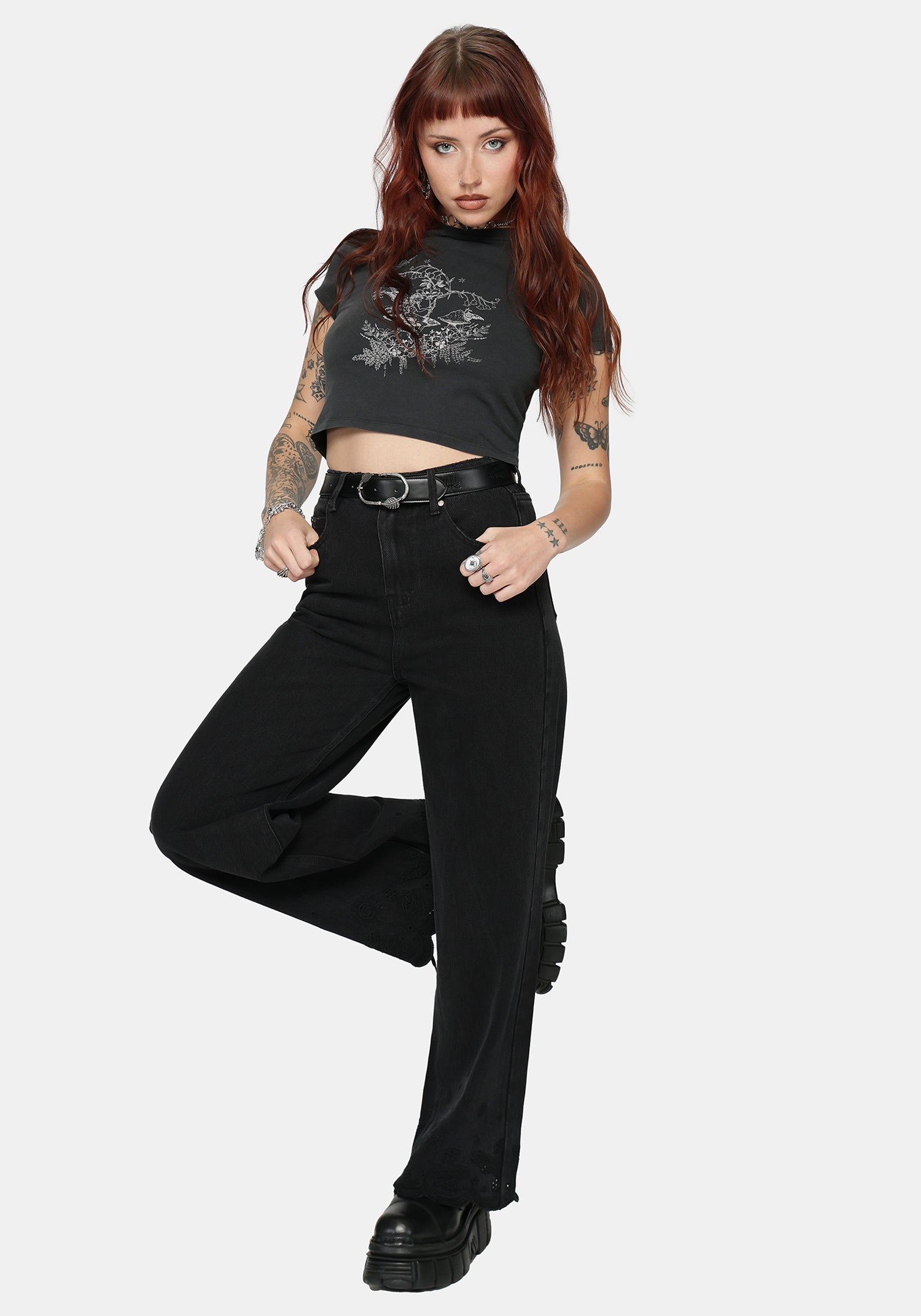 Ruin Fern Buckle Belt