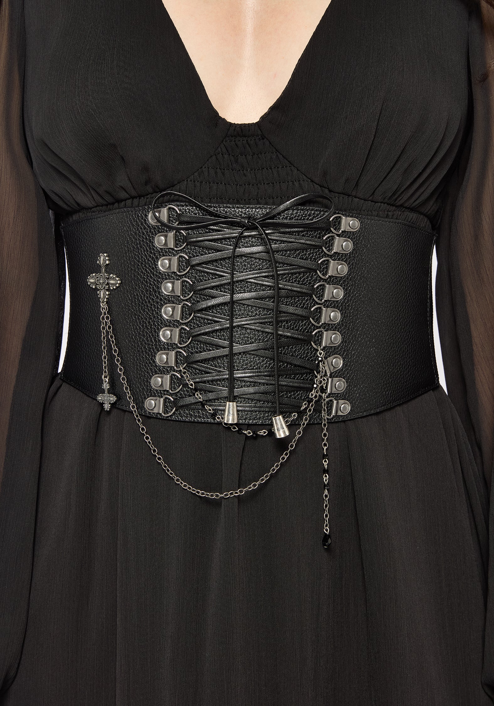Evelyne Elasticated Corset Waist Belt