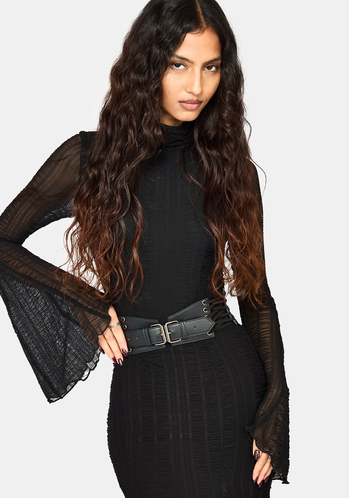 Mortika Laced Corset Waist Belt