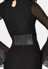 Mortika Laced Corset Waist Belt