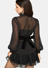 Natalia Cross Over Bow Back Waist Belt