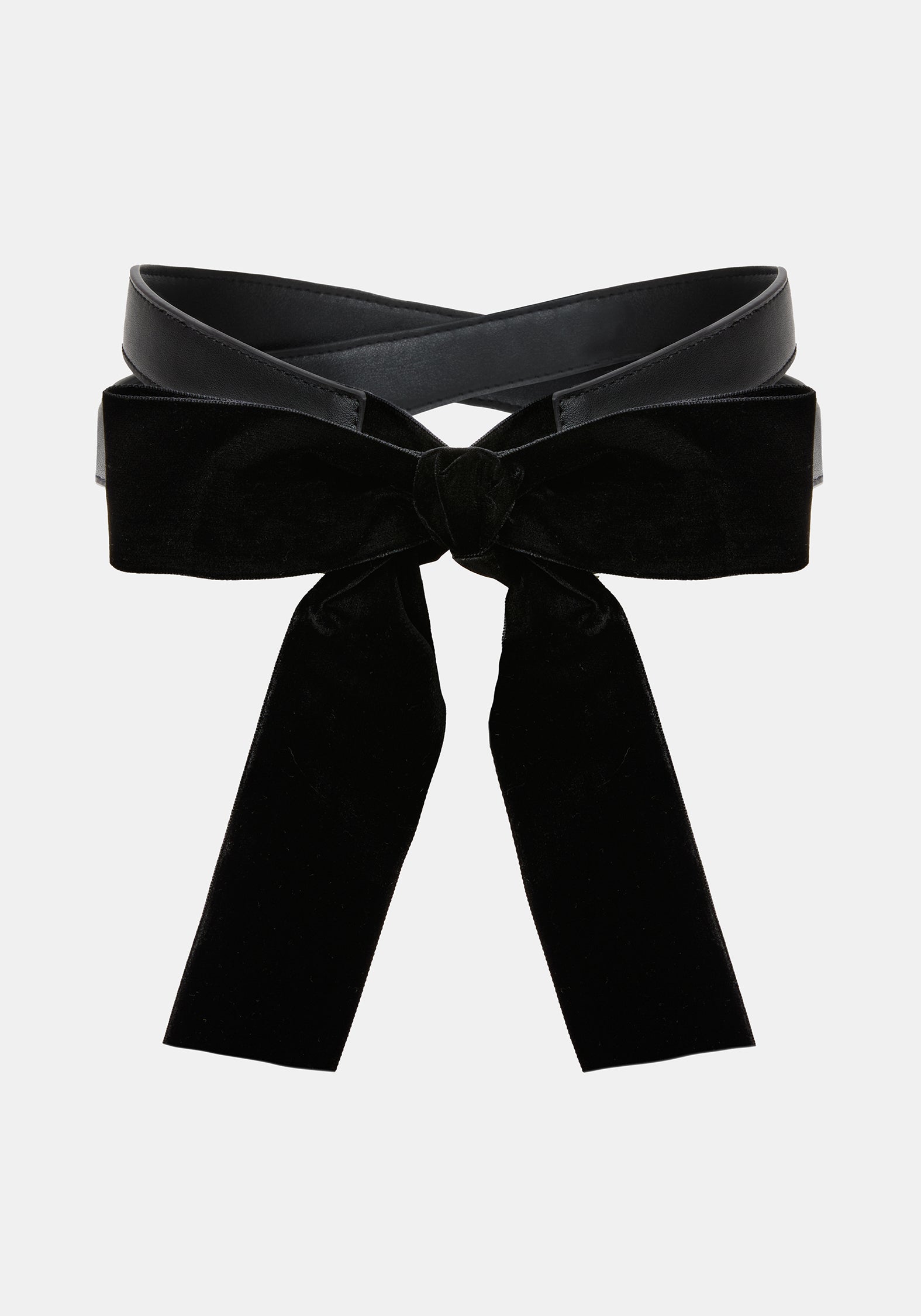 Natalia Cross Over Bow Back Waist Belt
