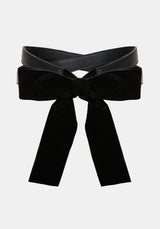 Natalia Cross Over Bow Back Waist Belt