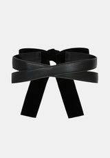Natalia Cross Over Bow Back Waist Belt