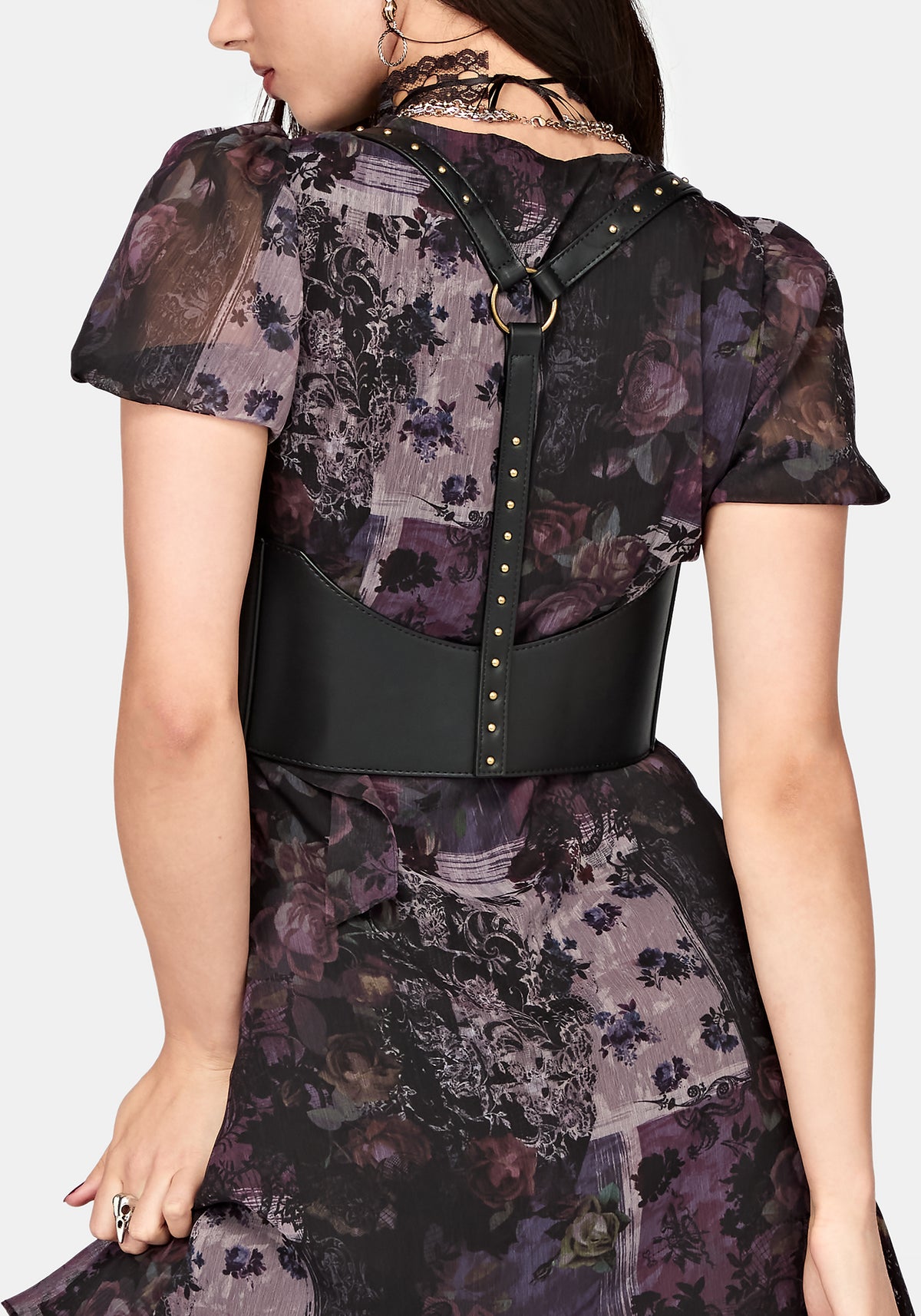 Claudi Studded Buckle Harness