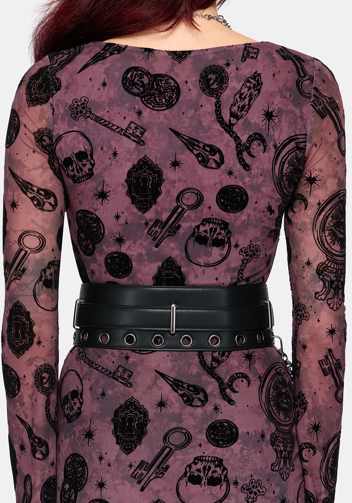 Anneka Eyelet Chain Waist Belt