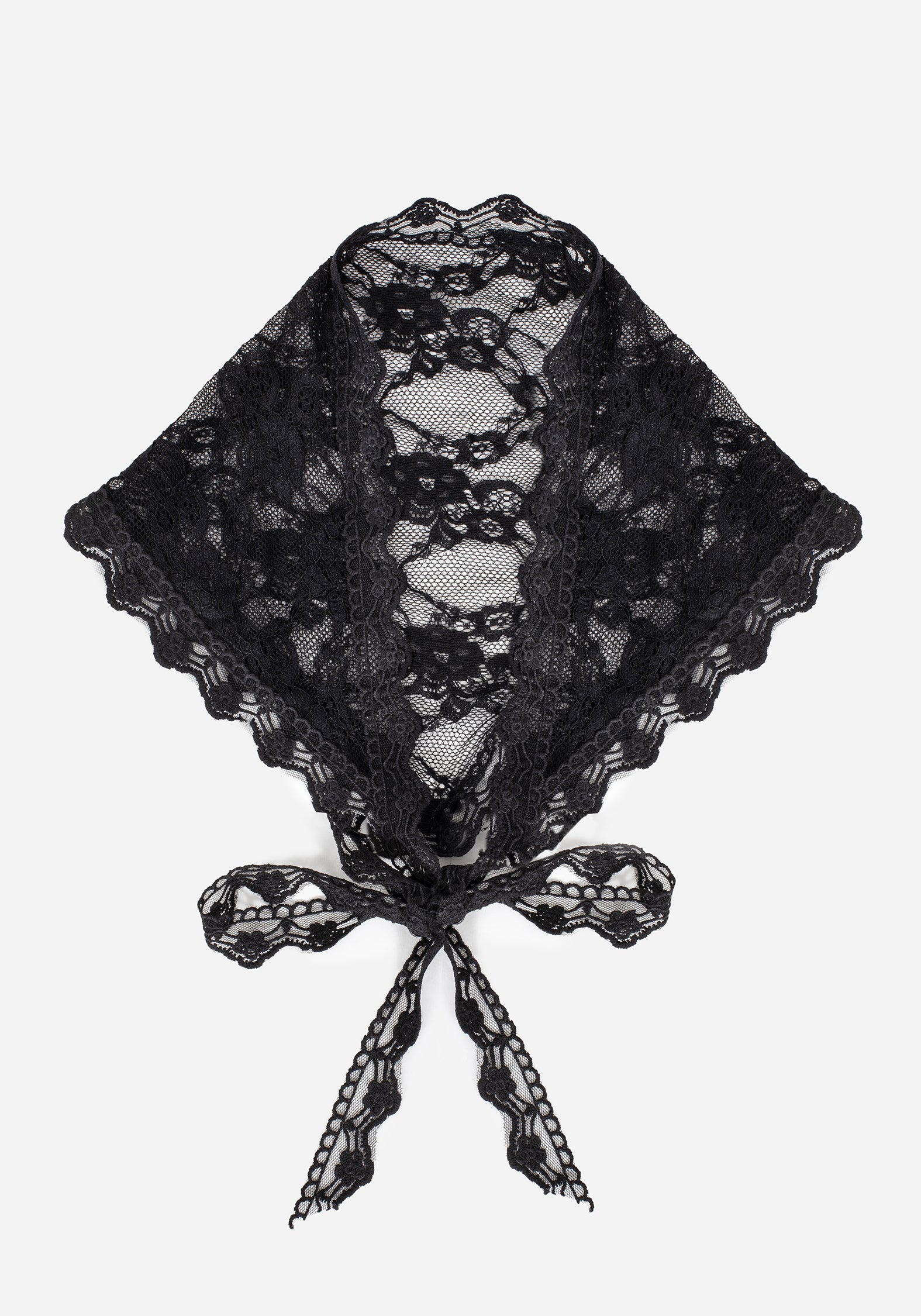 Vivilla Lace Triangle Scarf