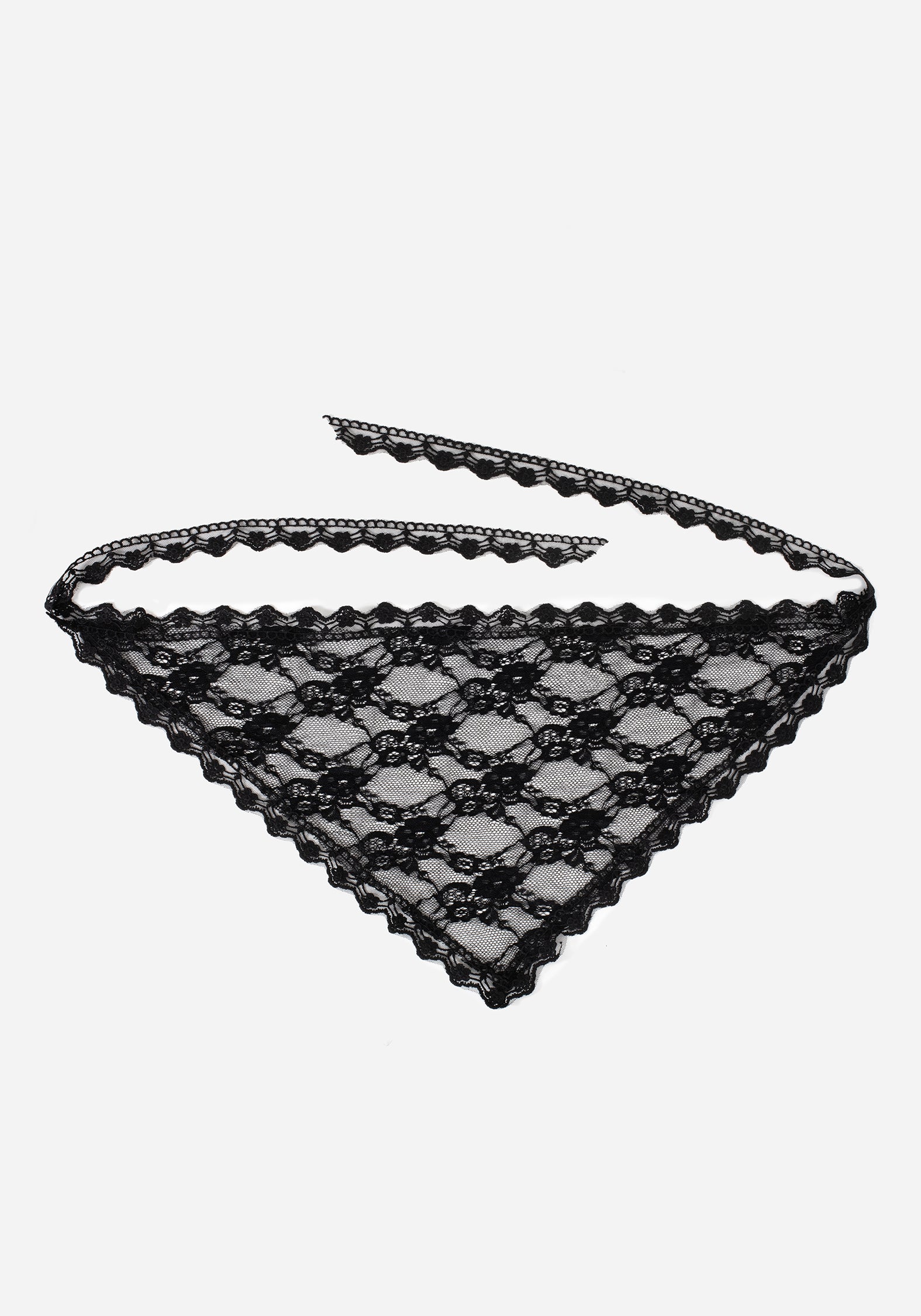 Vivilla Lace Triangle Scarf