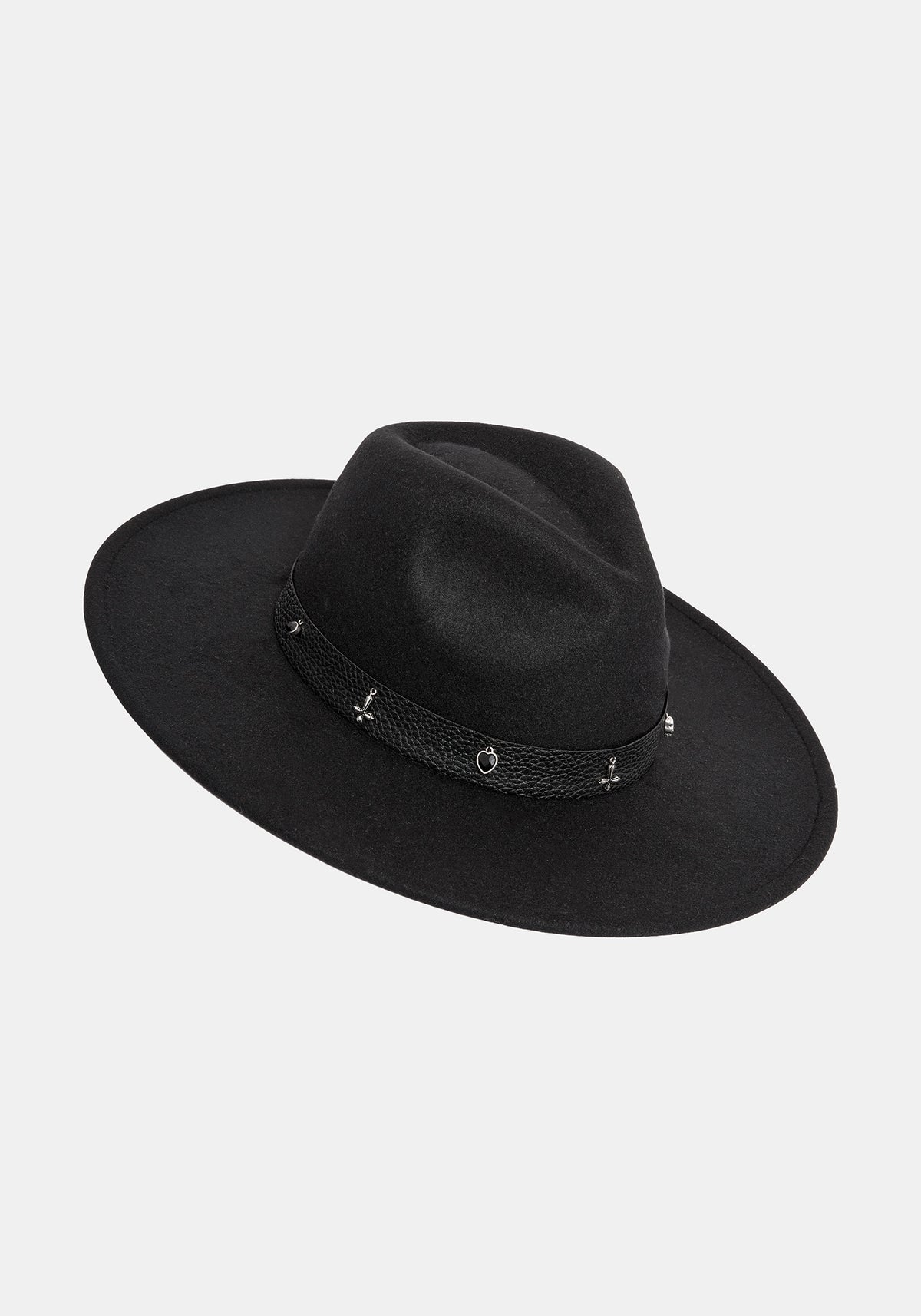 Prudy Charm Ribbon Fedora Hat