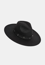 Prudy Charm Ribbon Fedora Hat