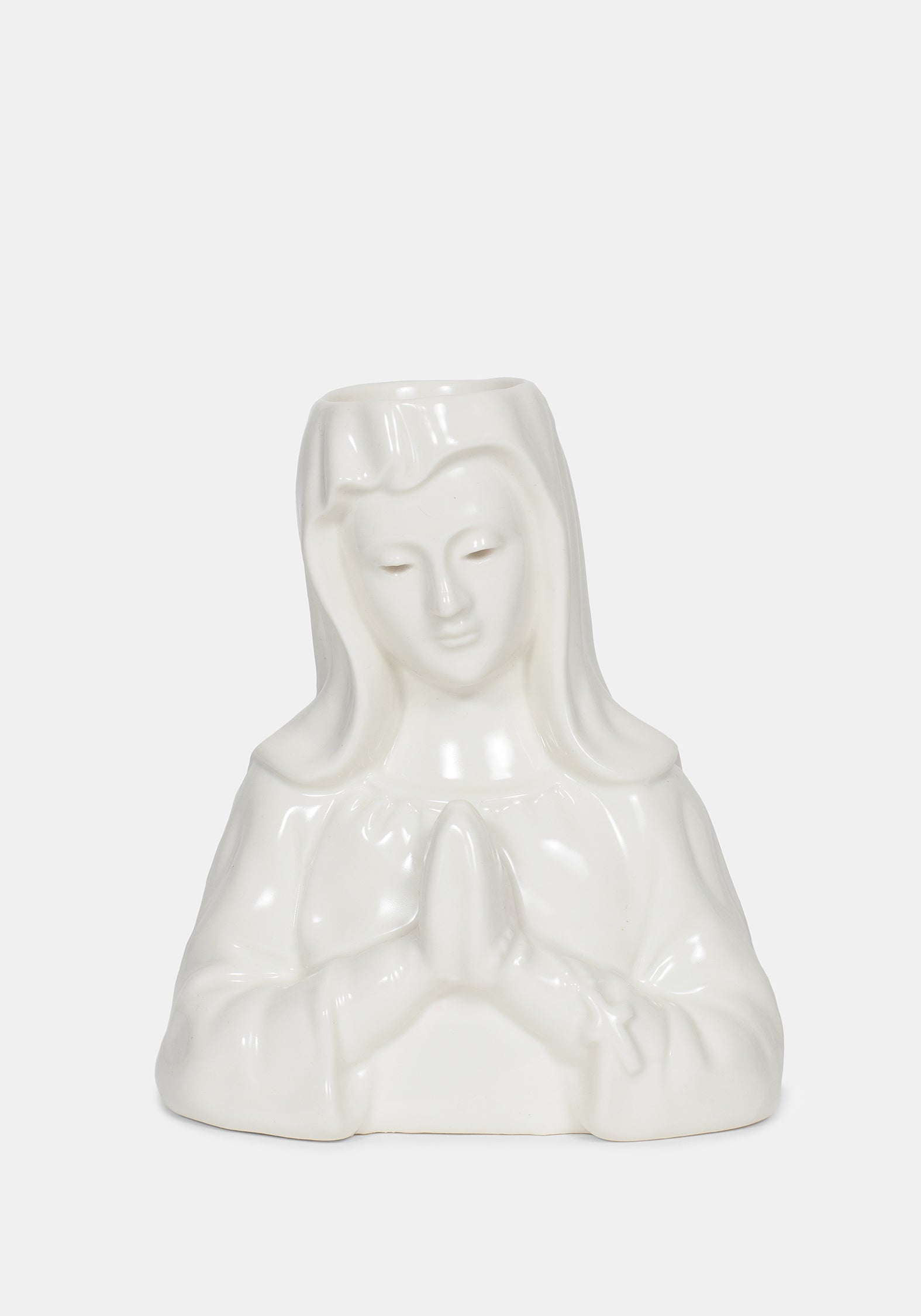 Crying Mary Candle Holder